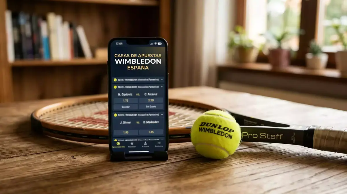 Comparativa de casas de apuestas con licencia DGOJ en España para apostar en Wimbledon 2026